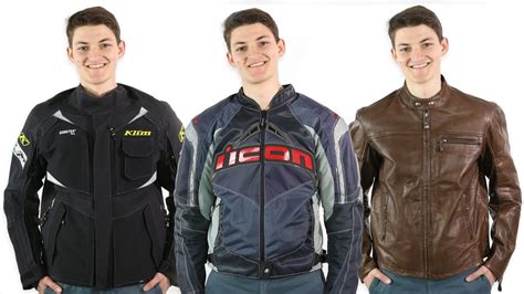 types of motorcycle jackets